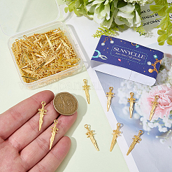 100Pcs Tibetan Style Alloy Pendants&nbsp;TIBEP-SC0003-53G