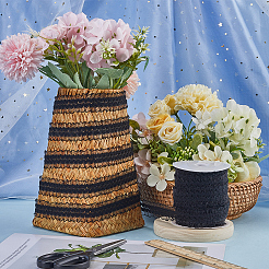 1 Roll Knitted Fish Line Nylon Elastic Lace Trim&nbsp;OCOR-GF0003-72B