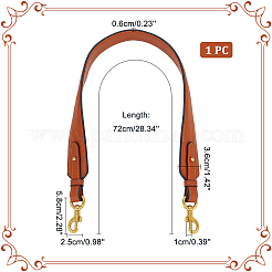 Imitation Leather Wide Bag Straps&nbsp;DIY-WH0304-620B