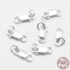 925 Sterling Silver Lobster Claw Clasps&nbsp;STER-G019-05-8mm