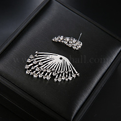 Alloy & Rhinestone Stud Earrings&nbsp;WG885AD-01