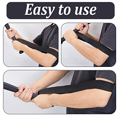 8Pcs 3 Styles TPE & Rubber Resistance Bands for Yoga and Powerlifting&nbsp;AJEW-NB0007-22