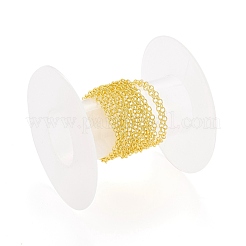 Brass Cable Chains&nbsp;CHC-D030-03G-RS
