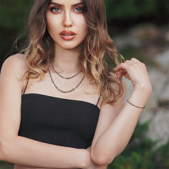 DIY Chain Necklaces Making Kits&nbsp;DIY-TA0012-34