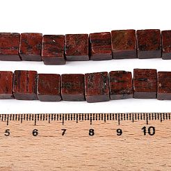 Natural Sesame Jasper/Kiwi Jasper Beads Strands&nbsp;G-T139-8x8-42A
