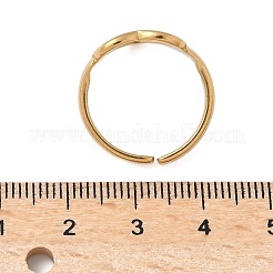 304 Stainless Steel Cuff Rings&nbsp;RJEW-P150-11G