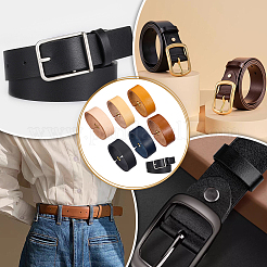 6Pcs Cowhide Leather Loop Keepers&nbsp;FIND-PH0062-15