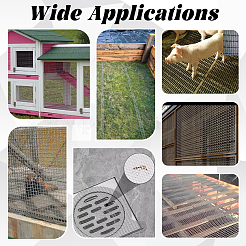 1 Roll 304 Stainless Steel Woven Wire Mesh&nbsp;AJEW-PH0006-79