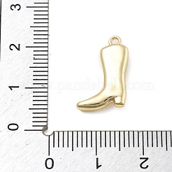 Brass Micro Pave Clear Cubic Zirconia Pendants&nbsp;LS-KK-D283-34G-02