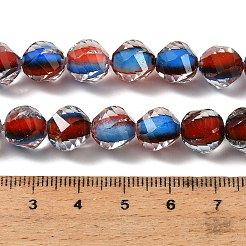 Two Tone Resin Beads Strands&nbsp;GLAA-T035-02B