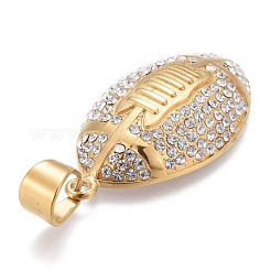 304 Stainless Steel Pendants&nbsp;STAS-K214-32G