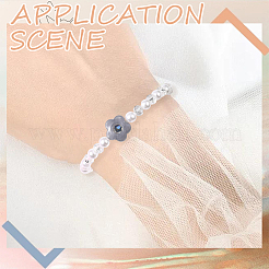 300Pcs Gradient Color Transparent Acrylic Beads&nbsp;OACR-SP0001-87