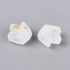 Frosted Transparent Acrylic Beads&nbsp;FACR-T009-01J