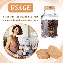 Cork Bottle Stoppers&nbsp;FIND-WH0033-45C