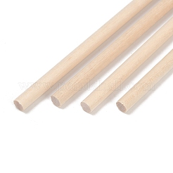 Round Wooden Sticks&nbsp;WOOD-WH0027-22C