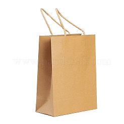 DIY Rectangle with Dragon Pattern Kraft Paper Bag Making Set&nbsp;DIY-F079-11