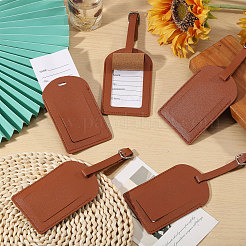 PU Leather Luggage Tag&nbsp;AJEW-WH0596-530B