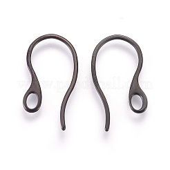 304 Stainless Steel Earring Hooks Ion Plating(IP)&nbsp;STAS-O119-01B