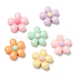 Opaque Resin Cabochons&nbsp;RESI-K027-19
