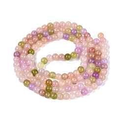 Ombre Effect Dyed Crackle Glass Beads Strands&nbsp;GLAA-Q106-01A-B15