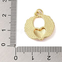 Rack Plating Brass Enamel Pendants&nbsp;KK-S372-01G-04