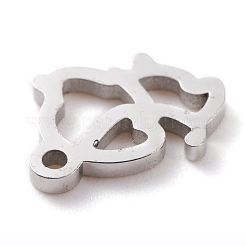 Non-Tarnish 304 Stainless Steel Charms&nbsp;STAS-Y002-17P