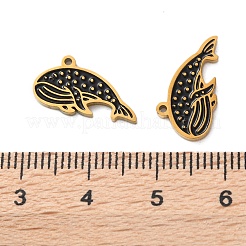 Ion Plating(IP) 304 Stainless Steel Enamel Pendants&nbsp;STAS-M102-57G