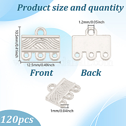 120Pcs Alloy Chandelier Components Links&nbsp;FIND-GO0003-32D