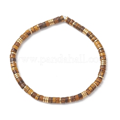 Natural Tiger Eye Beads Stretch Bracelet for Women&nbsp;BJEW-JB13215-03