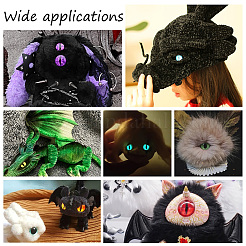20 Sets Plastic Doll Eyes&nbsp;DIY-PH0010-85