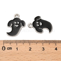 Alloy Black Enamel Pendants&nbsp;ENAM-G229-08P