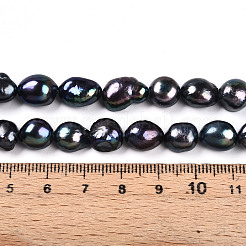 Natural Cultured Freshwater Pearl Beads Strands&nbsp;PEAR-N014-09A-05