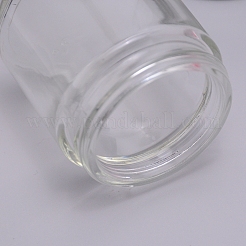 Round Glass Storage Containers&nbsp;GLAA-WH0025-37