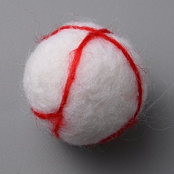 Wool Felt Craft Bloodshot Eyeballs&nbsp;FIND-WH0155-007B