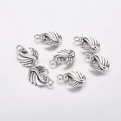 Tibetan Style Alloy Pendants&nbsp;TIBEP-E104-AS