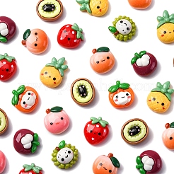 50Pcs Opaque Cartoon Resin Cabochons&nbsp;CRES-FS0001-19