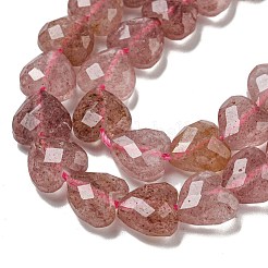 Natural Green Strawberry Quartz Beads Strands&nbsp;G-P544-E04-01