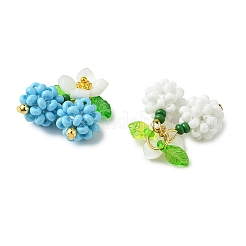 Glass Seed Beaded Pendants&nbsp;PALLOY-MZ01338