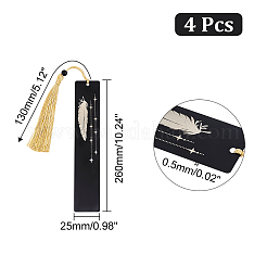 Stainless Steel Bookmarks&nbsp;AJEW-WH0367-04