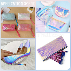 1Pc Laser PU Leather Fabric&nbsp;DIY-CL00001-85B