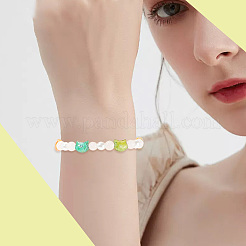 50Pcs Picasso Baking Paint Glass Seed Beads&nbsp;GLAA-PA0001-16