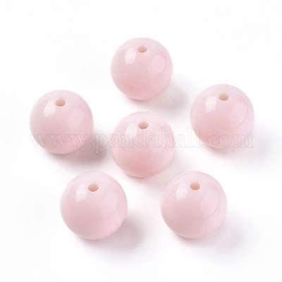 Wholesale Solid Chunky Bubblegum Acrylic Beads