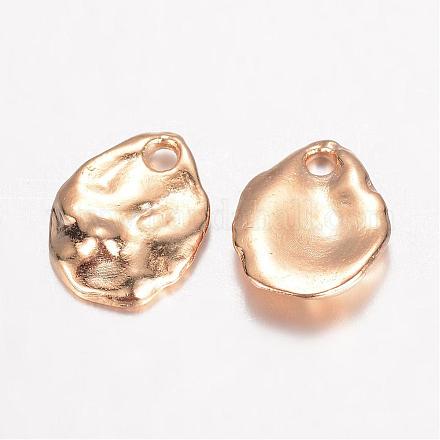 Alloy Hammered Charms&nbsp;PALLOY-D348-34G-1