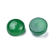 Natural Malaysia Jade Cabochons&nbsp;G-P393-R67-8MM-1-2