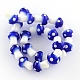 Mushroom Handmade Lampwork Beads Strands&nbsp;LAMP-R116-12-1