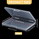 Plastic Box&nbsp;CON-WH0001-29-2