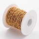 304 Stainless Steel Twisted Chains&nbsp;CHS-K003-02G-0.5MM-3