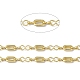 Brass Rectangle & Infinity Link Chains&nbsp;CHC-P010-18G-2