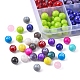 Baking Paint Glass Beads&nbsp;DGLA-Q026-02-4