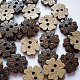 Round Carved 2-hole Basic Sewing Button&nbsp;NNA0YZ3-1